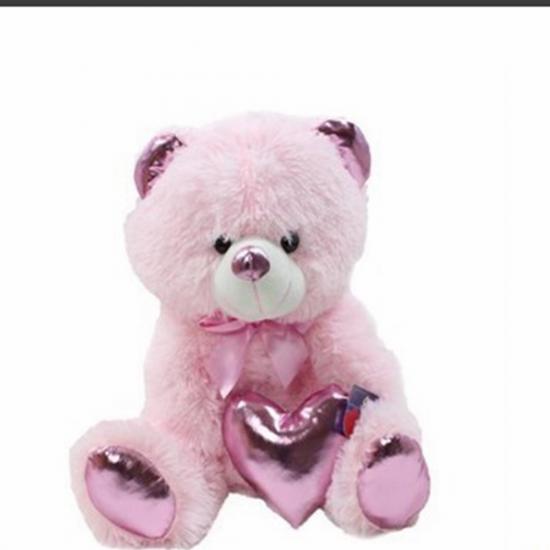 Halley 62503 Peluş 50cm Parlak Kalpli Ayı