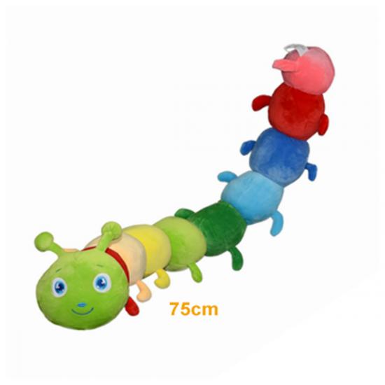 Halley 62507 Peluş Renkli Tırtıl Yastık 75cm