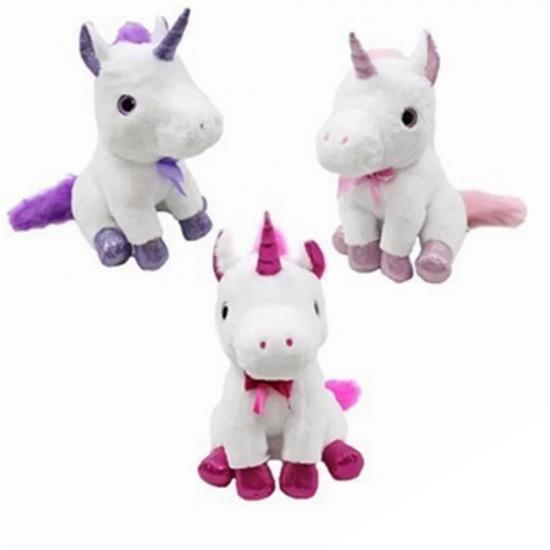 Peluş 30cm Unicorn Renkli At Halley 62871