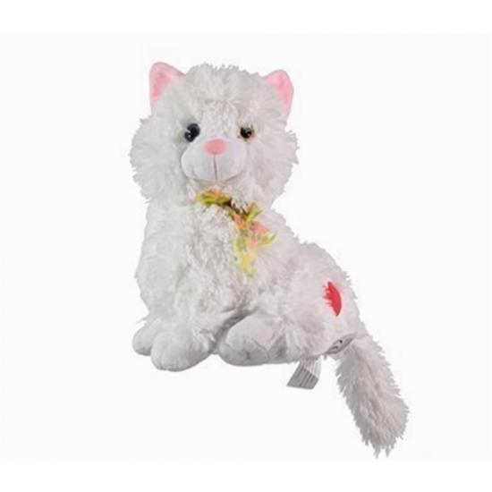 Sesli Kedi Peluş 33cm Halley 62877  
