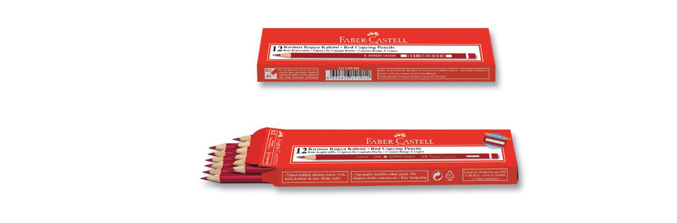 Kırmızı Kalem Faber Castell