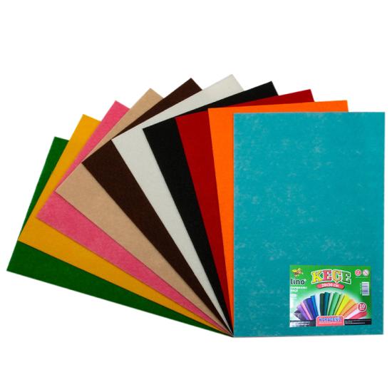 Lino Keçe 20*30 Cm Yapışkanlı 10 Renk 