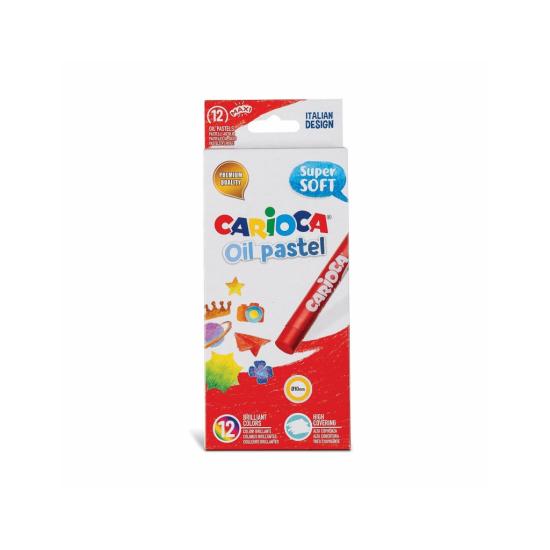 Carioca Yağlı Pastel Boya Kalemi 12Li 