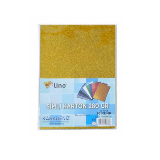 Lino Simli Karton 20*30 Cm 250 Gr 10 Renk