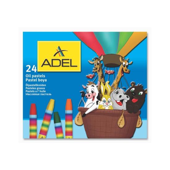 Adel Pastel Boya 24Lü Karton Kutu