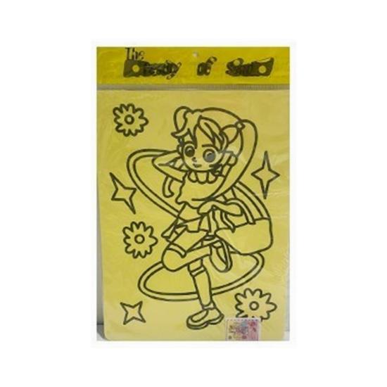 Kum Boyama 27*20cm 10lu Kartela 5485 