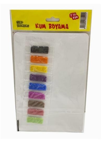 Kartela 5492 Kum Boyama 20*14cm 10lu