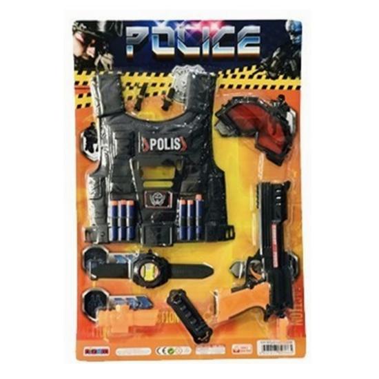 Kartela NZM386 Çelik Yelekli Polis Set