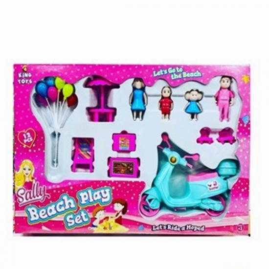  Balonlu Family Set 12pcs King Toys ENG1072