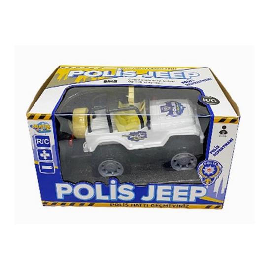 Kumandalı Polis Jeep 1:24 Pilli 2 Yön P1030P 