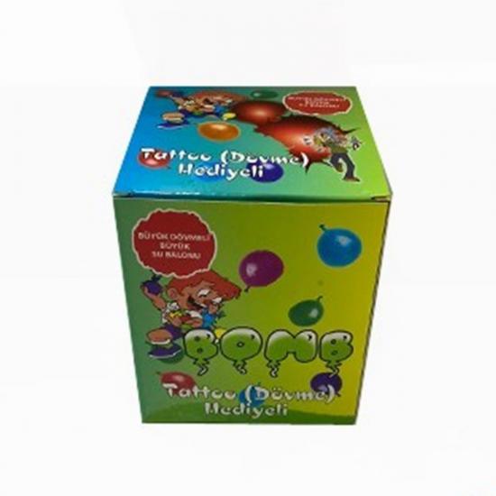 Kutulu 0439 Dövmeli Su balonu 60lı