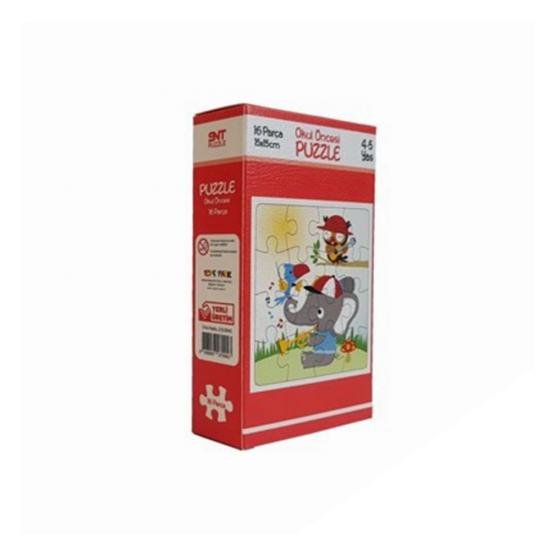 Kutulu 233.0943 Puzzle 4-6 Yaş 16 Parça