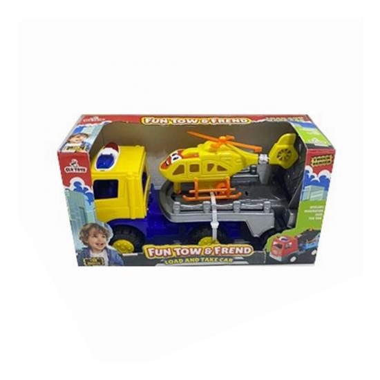Helikopter Taşıyan Sürtmeli Kamyon Kutulu CLK366