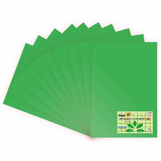 Lino Aynalı Karton 50*70 Cm Yeşil 10Lu 