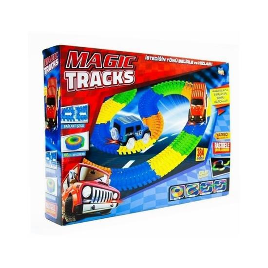 Magic Tracks Araba Ve Parkur 384pcs 8010 