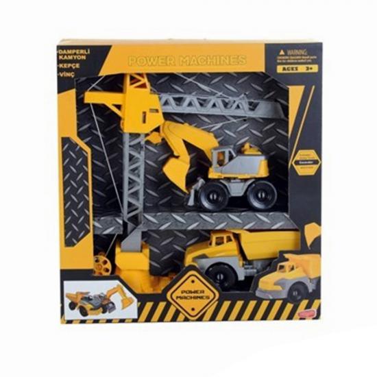 Mega ML447 Power Machines Vinçli Set