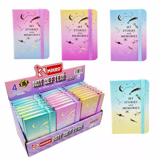 Mikro A6-14 My Storıes 80 Yaprak Defter  1 Adet
