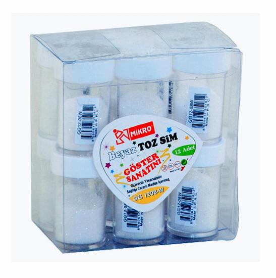 Mikro Beyaz Toz  Sim Gg 12-08W  12Li Paket