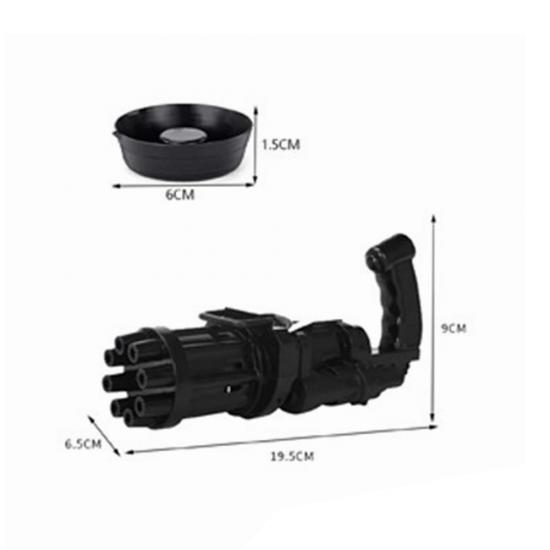 Minigun 2483 Pilli Köpük Baloncuk Tabancası