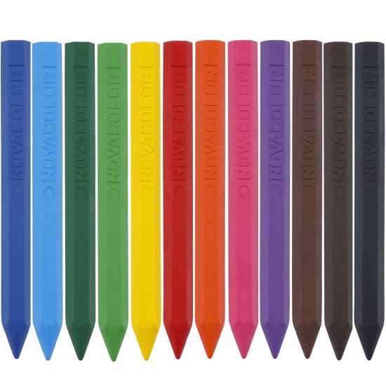 Nova Color Mum Boya Kısa 12 Renk