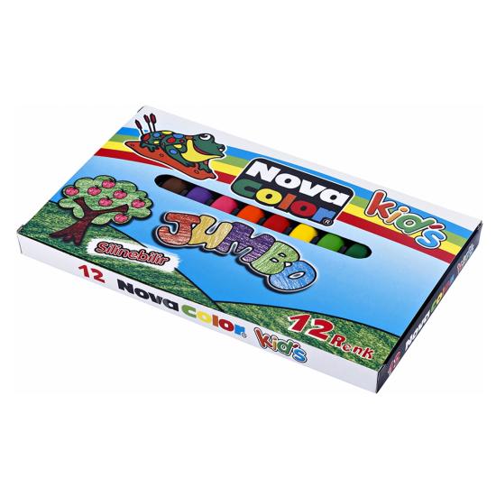Nova Color Mum Boya Jumbo 12 Renk