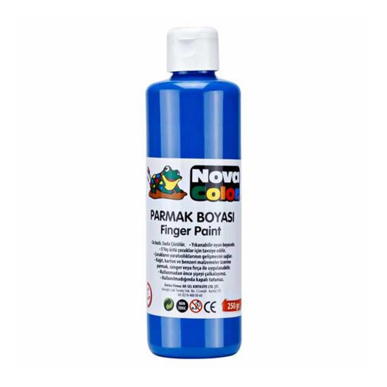   Nova Color Nc-443 Parmak Boyası 250Gr. Mavi