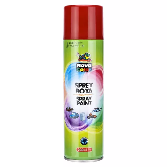 Nova Color Sprey Boya 200 Ml.Sarı Nc-800