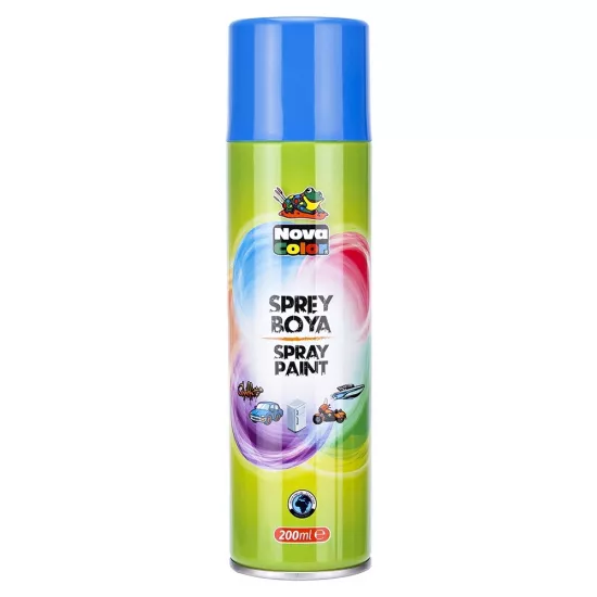 Nova Color Sprey Boya 200 Ml.Mavi Nc-802
