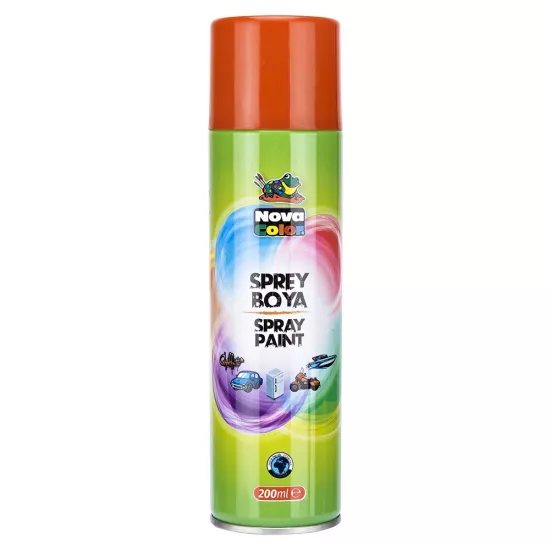 Nova Color Sprey Boya 200 Ml.Turuncu Nc-807