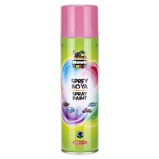 Nova Color Sprey Boya 200 Ml. Pembe Nc-809