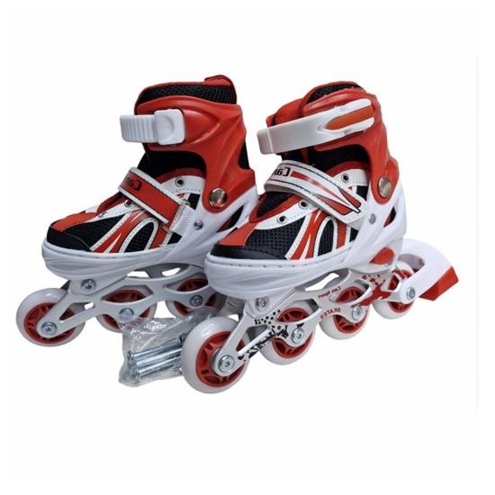 Paten Işıklı Small 30-33 Kırmızı Dikişli