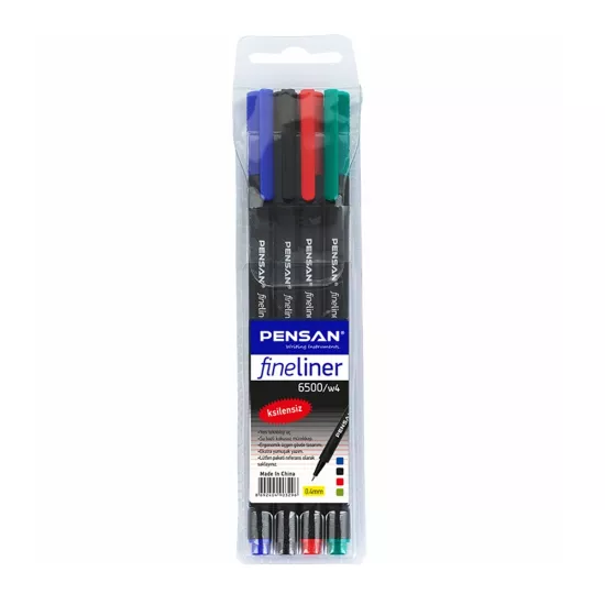 Pensan Fineliner Kalem 4’Lü