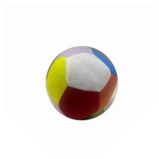 Peluş Renkli Büyük Top 20cm Zilli 6lı DLR03