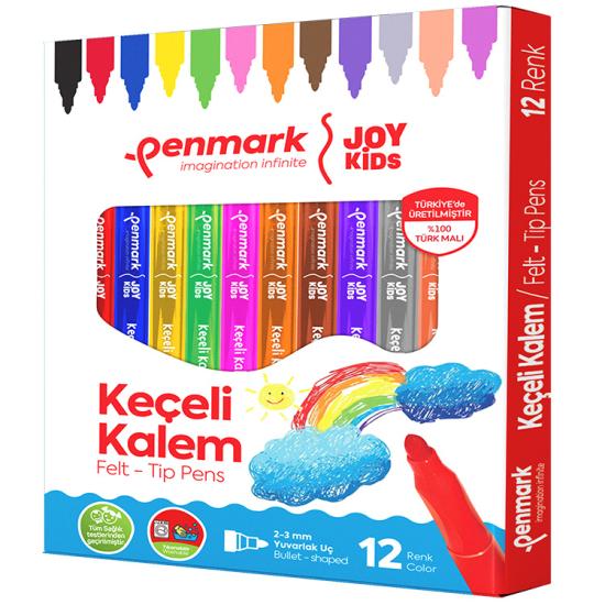 Penmark Keçeli Kalem Süper Yıkanabilir 12 Li Set