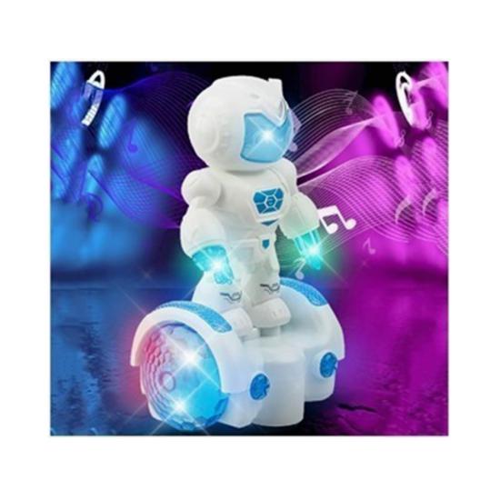 Pilli Çarp Dön YG682-1 Dansçı Yürüyen Robot