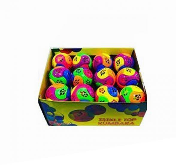 Pilli Işıklı Top Kumbara 24lü