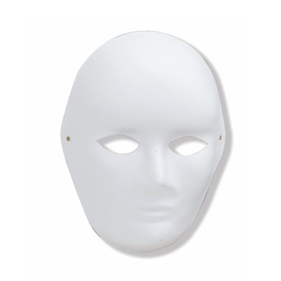 Puti Karton Maske Küçük Surat 