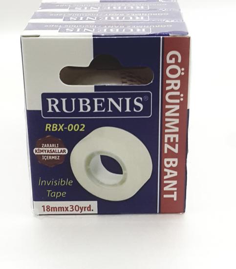 RUBENİS GÖÜNMEZ BANT 18mmX30yard