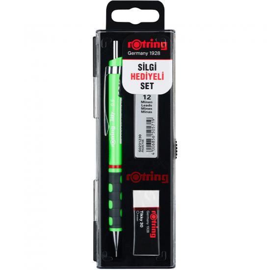 Rotring Versatil Kalem Tikky Set 07 Mm Neon Yeşil