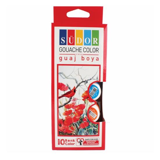 Südor Guaj Boya 10Lu Pet Şişe 15 Ml Sd-522