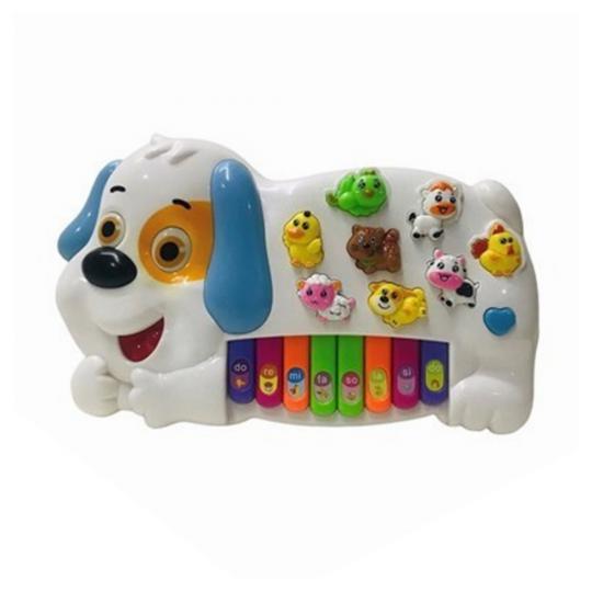 Sesli Piyano Hayvan Köpek Pilli CNL2223 