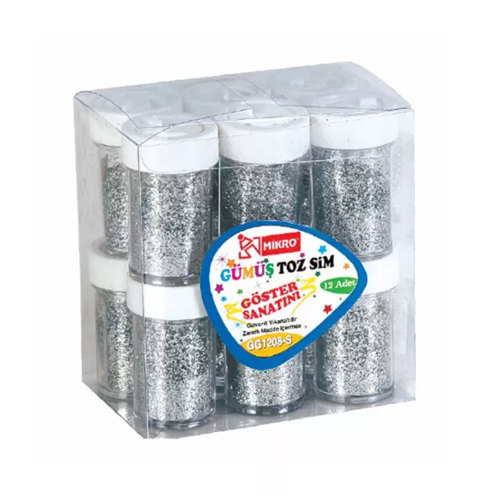 Mikro Sim Gg 12-08S Toz Gümüş 12 Li Paket
