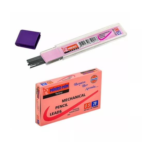 Mikro Min Uç Leads M-600 0.5 Mm Kısa 60 Mm 1 Paket