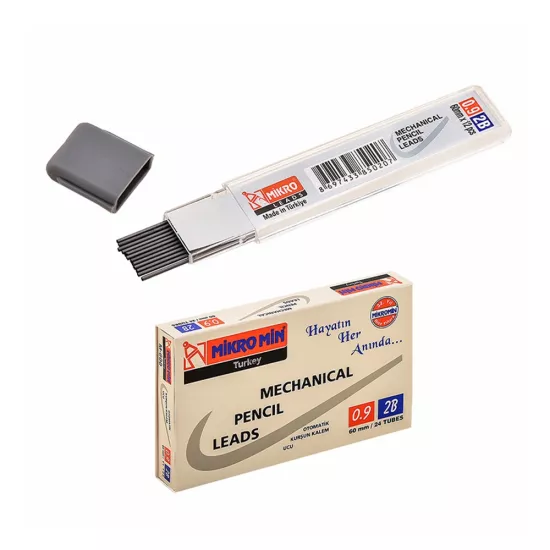 Mikro Min Uç Leads M-600 0.9 Mm Kısa 60 Mm 1 Paket