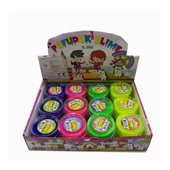 Slime Oyun Jeli Pofuduk Küçük 36lı