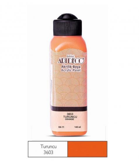 Artdeco Akrilik Boya 140ml Turuncu 3603