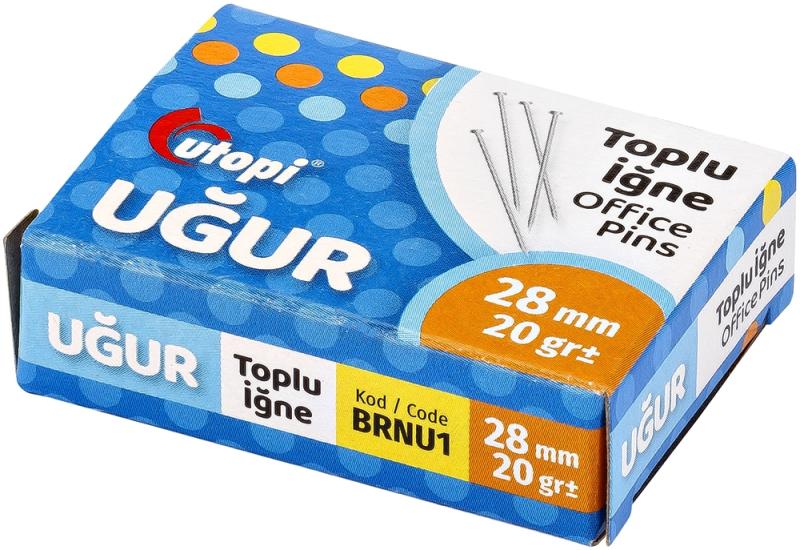 UGUR TOPLU İGNE 28mm 20 gr