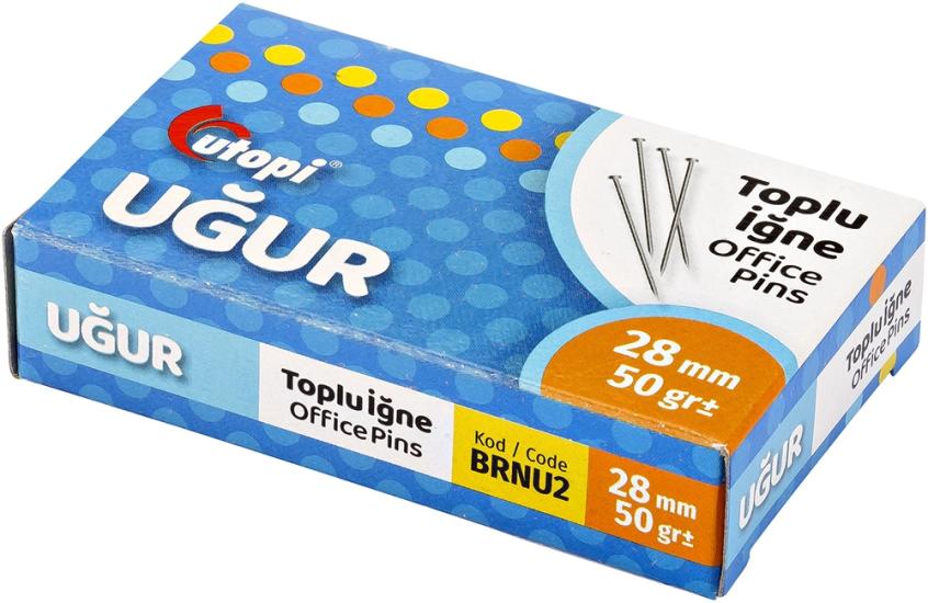 UGUR TOPLU İGNE 28mm 50gr