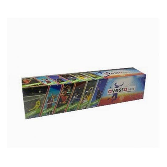 Voleybol Maç Filesi KR127 Siyah Beyaz 70*950cm