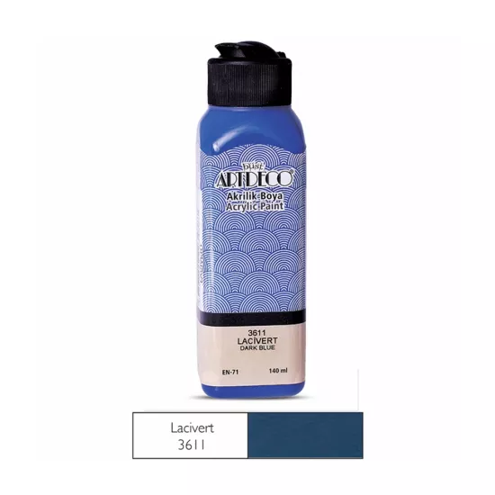 Artdeco Akrilik Boya 140 Ml Lacivert